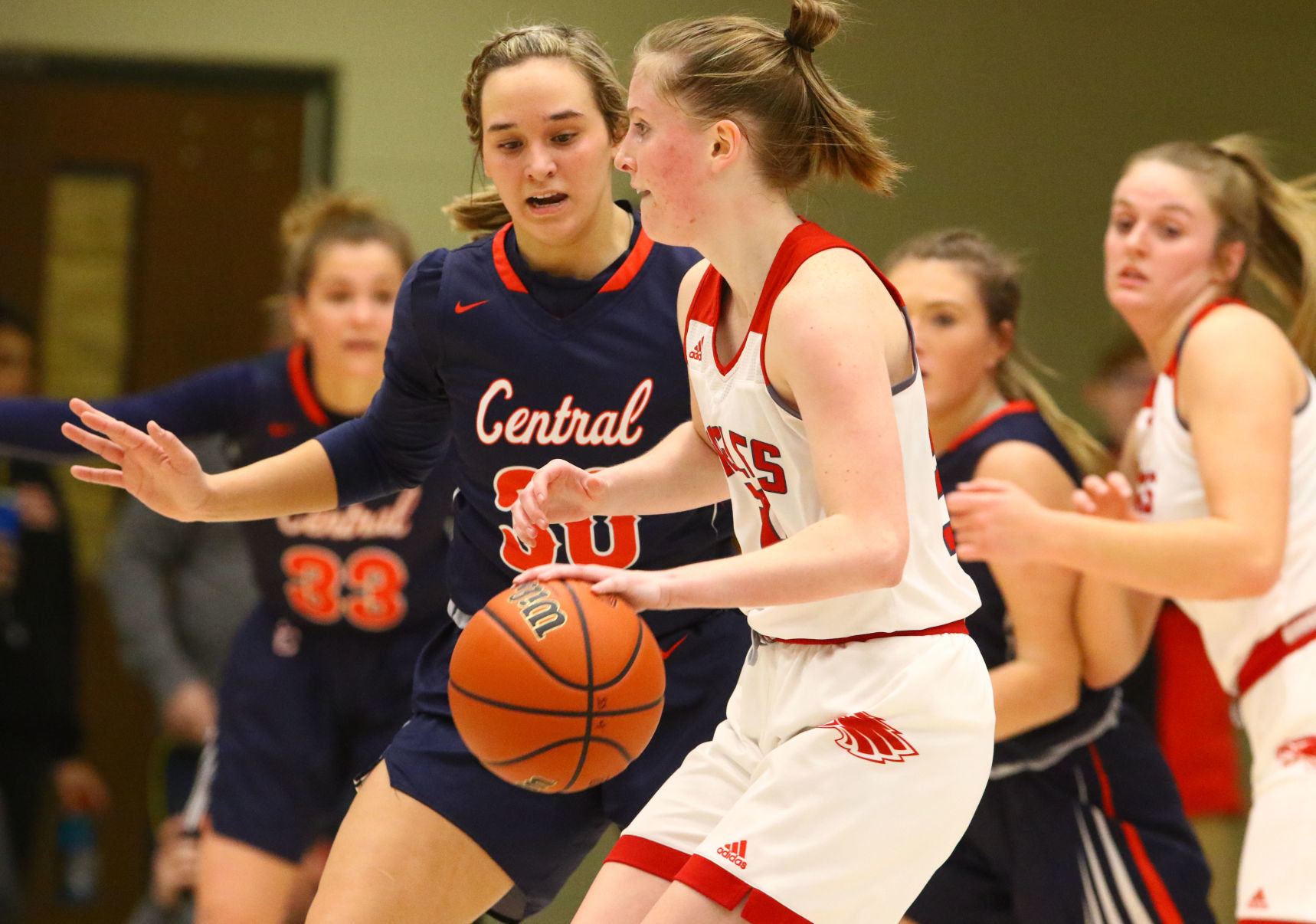Gallery: 2A girls basketball semistate: South Central vs. Frankton